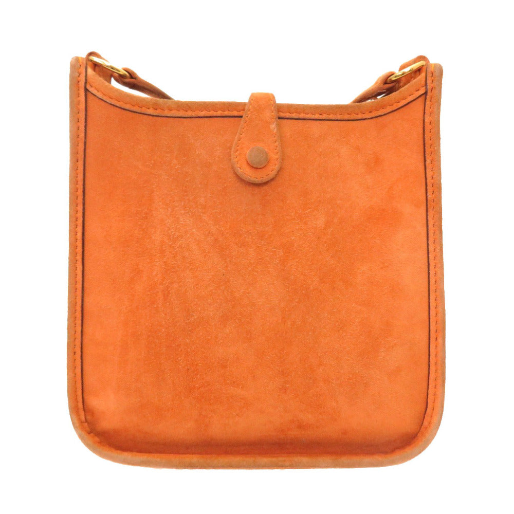 HERMES Shoulder Bag Doblis Orange Evelyn TPM Women Used