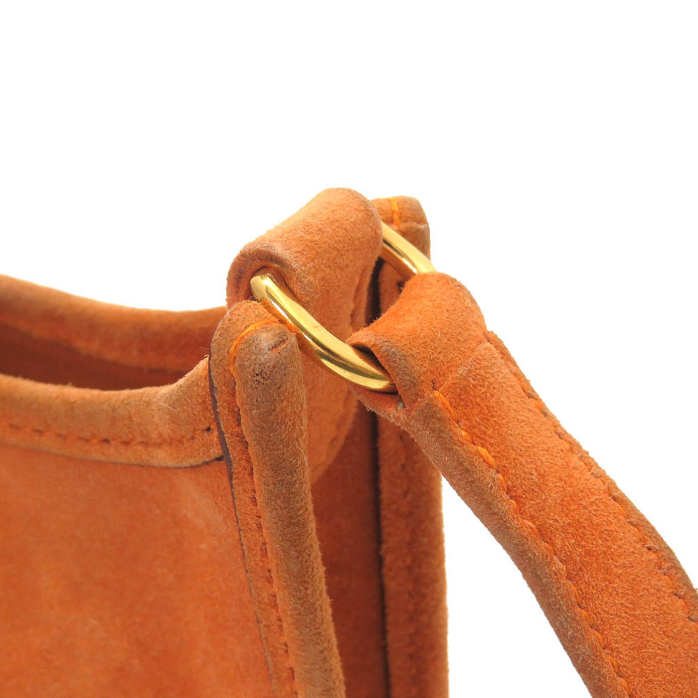 HERMES Shoulder Bag Doblis Orange Evelyn TPM Women Used
