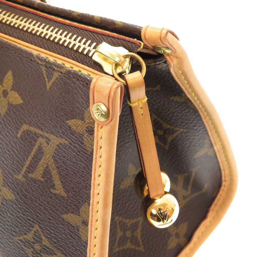 LOUIS VUITTON Handbag M40009 Monogram canvas Brown Monogram Popan cool Women Used