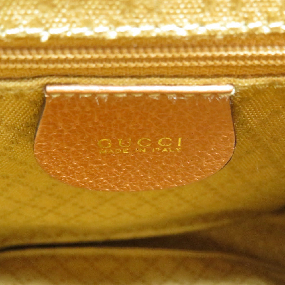 GUCCI Backpack 03 2265 0030 Leather, Bamboo Brown Bamboo