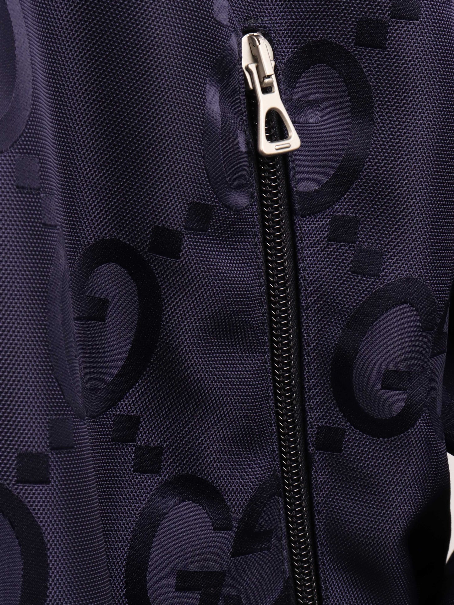 Gucci Blue & Orange Windbreaker.