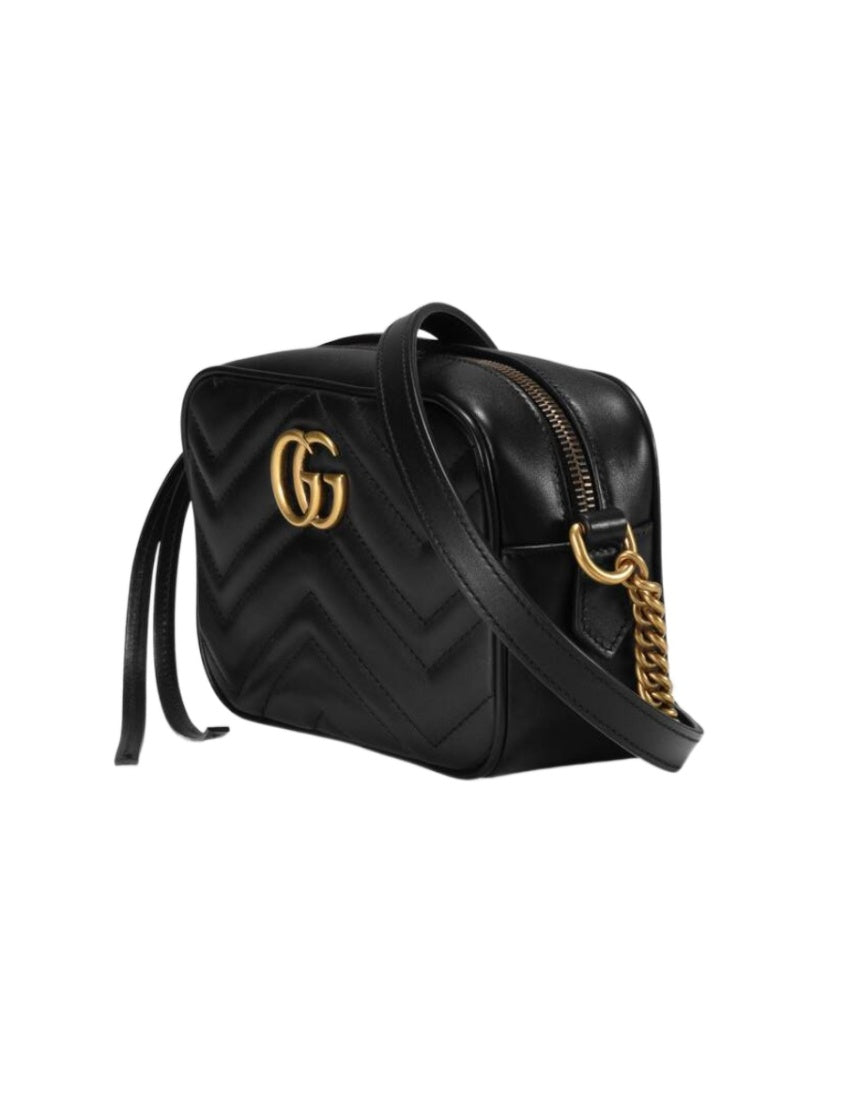 Gucci GG Marmont Collection Quilted Mini Handbag