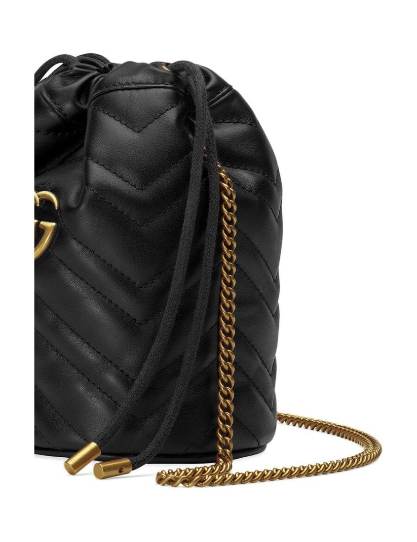 Gucci GG Marmont Collection Mini Bucket Bag