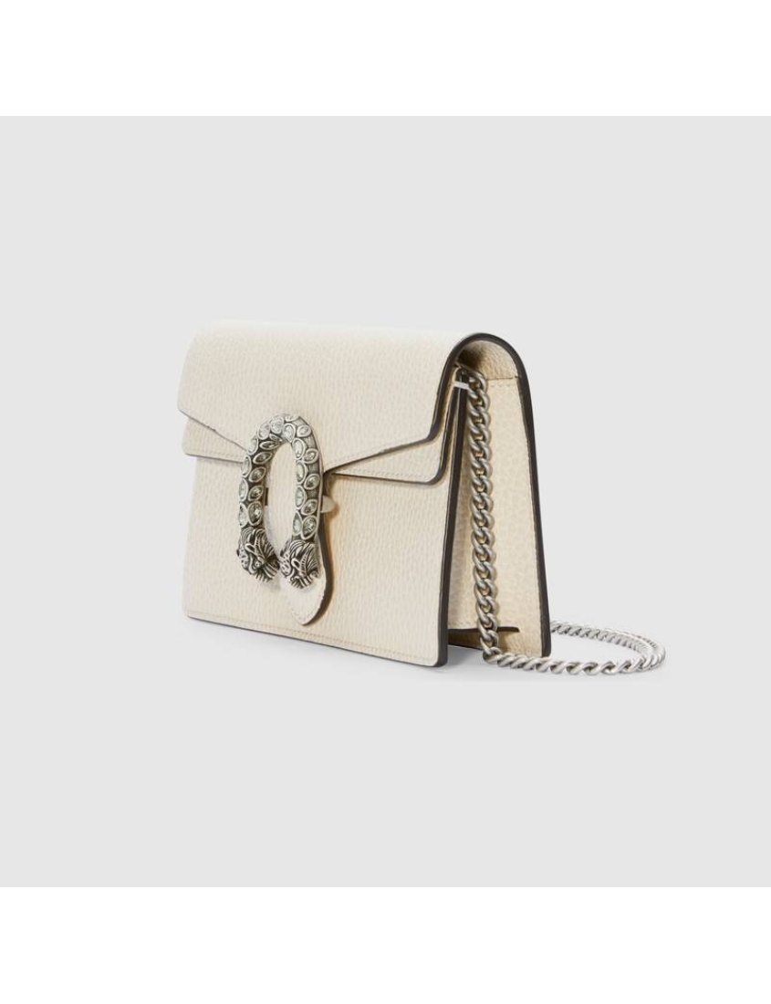 Gucci Dionysus Collection Leather Super Mini Handbag
