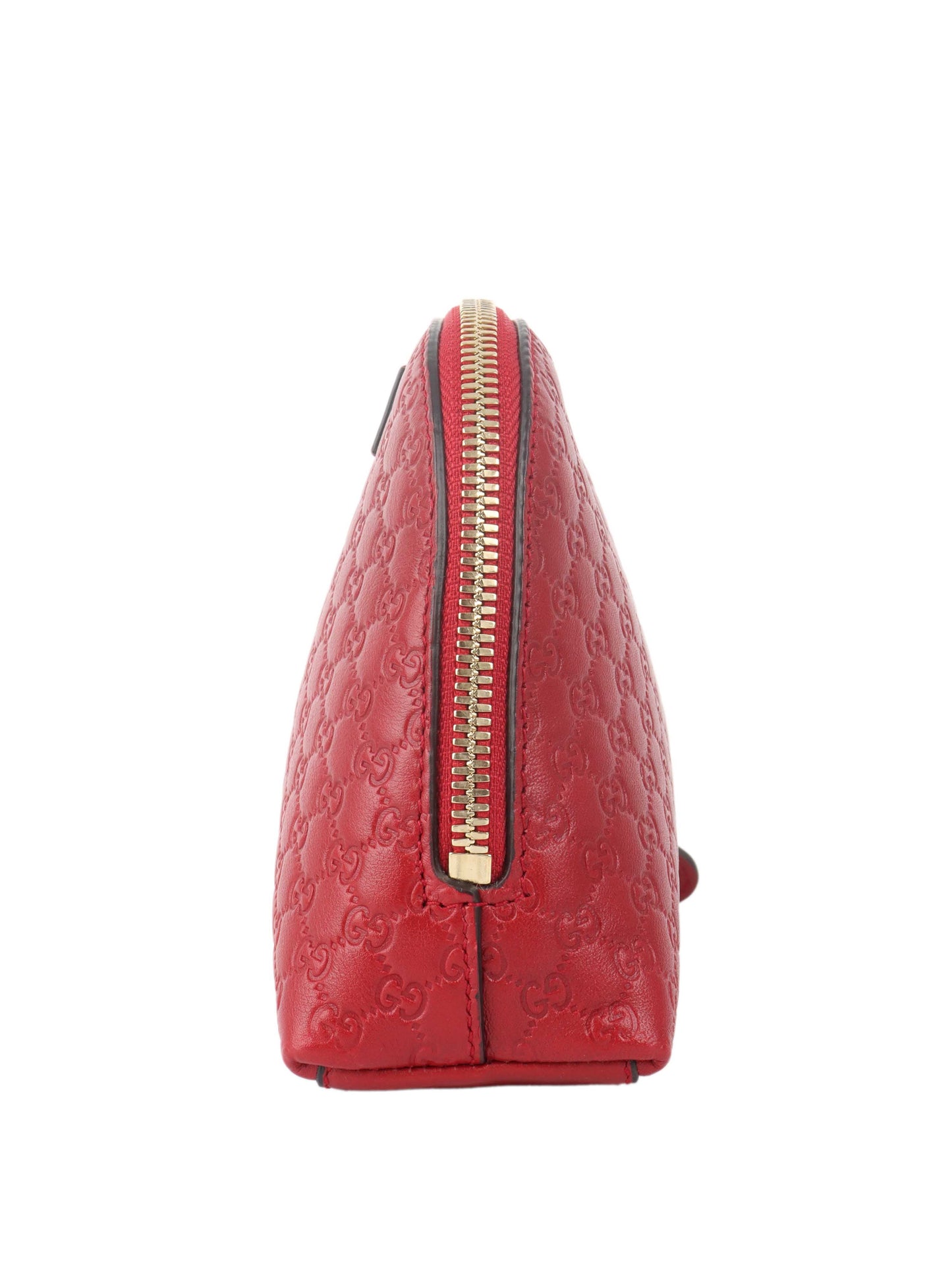 Gucci Red Cosmetic Pouch.