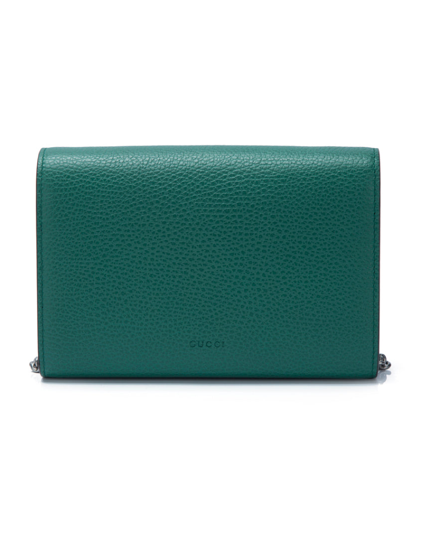 Gucci Dionysus Collection Leather Mini Chain Bag