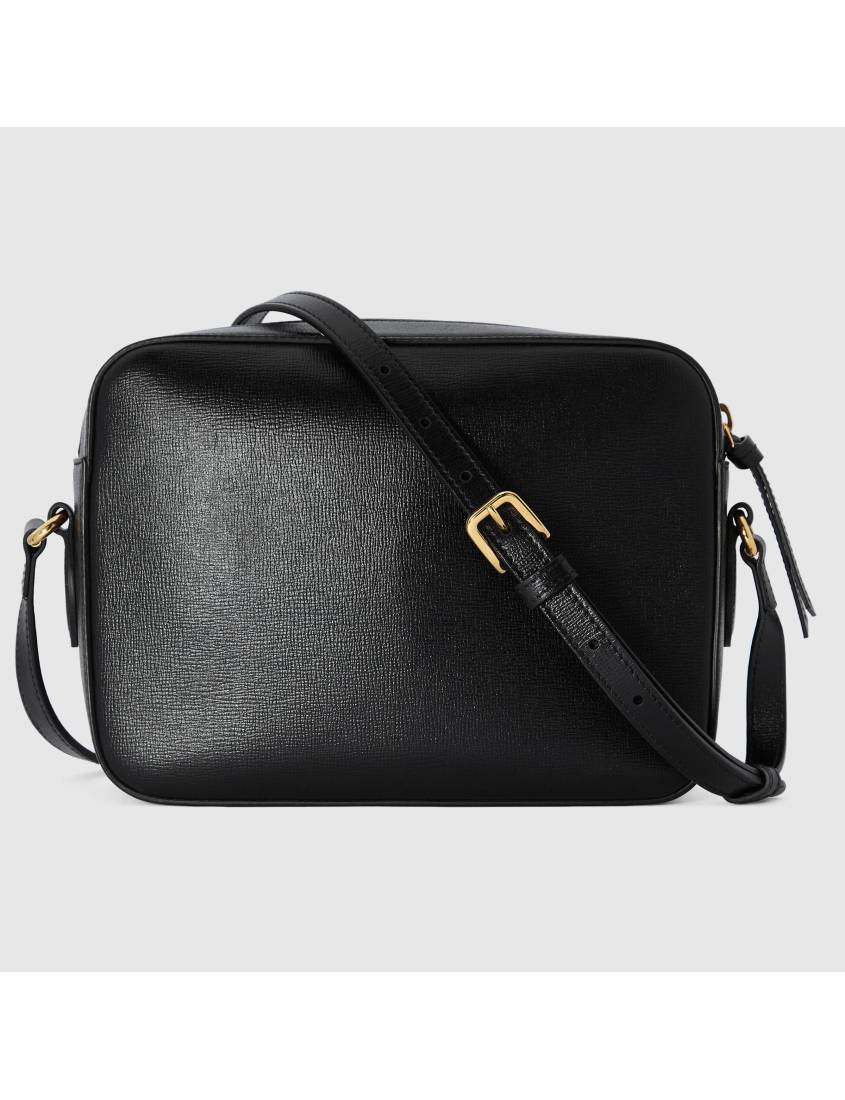 Gucci Black Horsebit 1955 Series Small Shoulder Bag