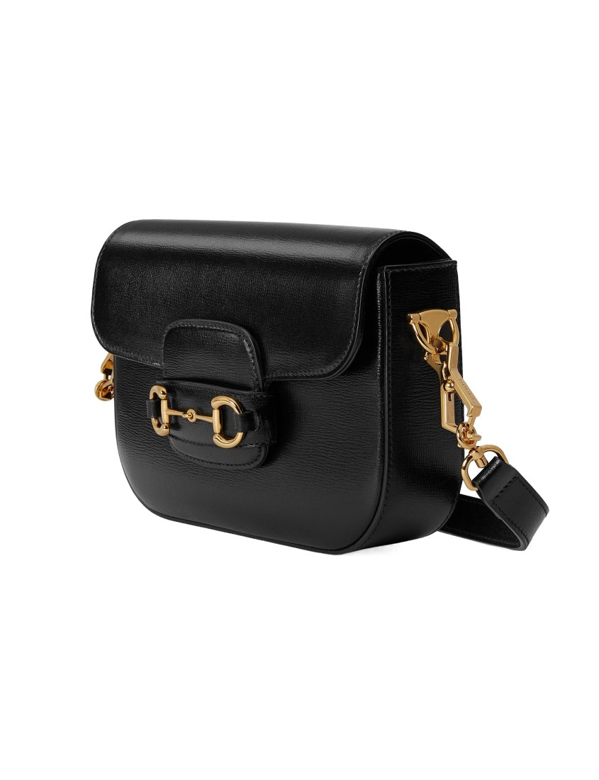 Gucci Black horsebit 1955 mini bag