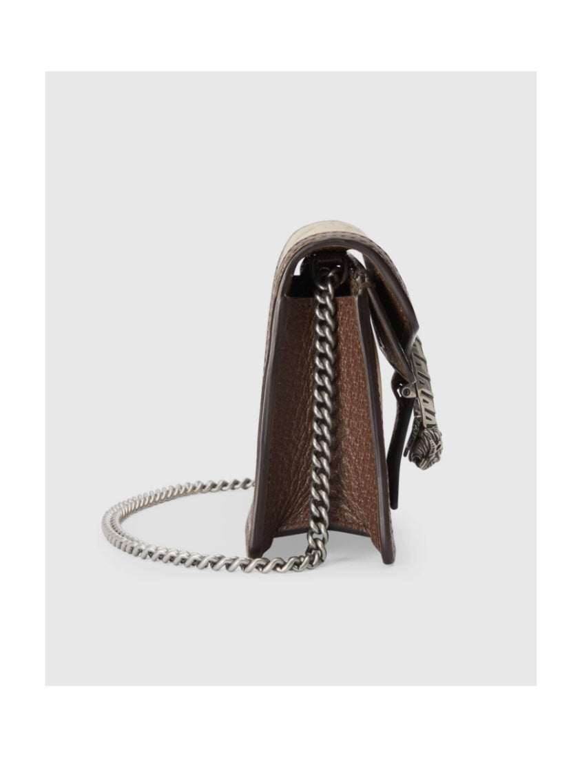 Gucci Dionysus series decorated with super double G pattern super mini shoulder bag