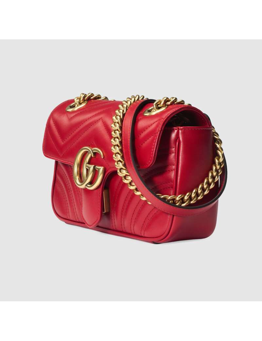 Gucci GG Marmont Series Quilted Mini Shoulder Bag