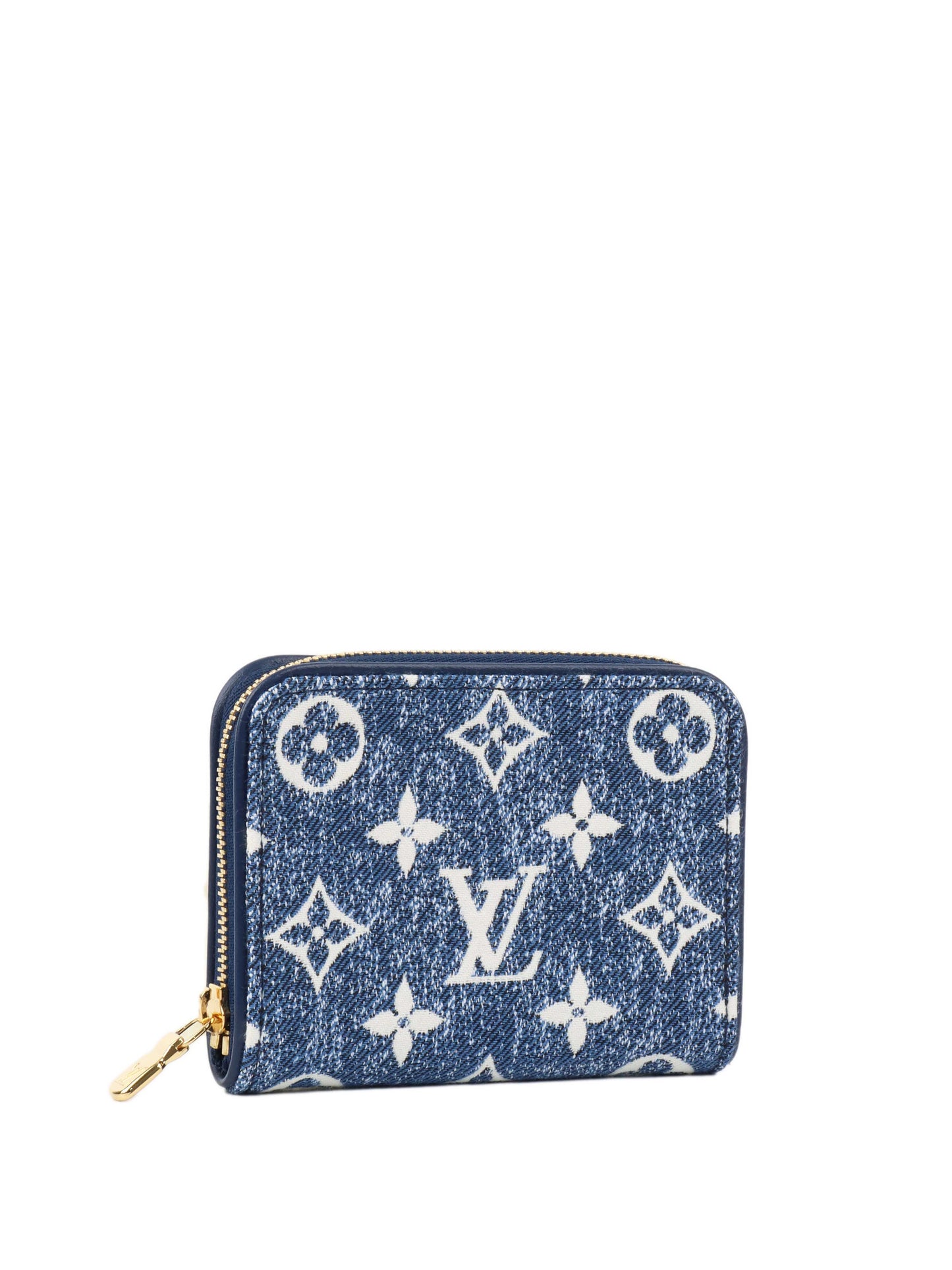 Louis Vuitton Denim Zippy Coin Pouch.