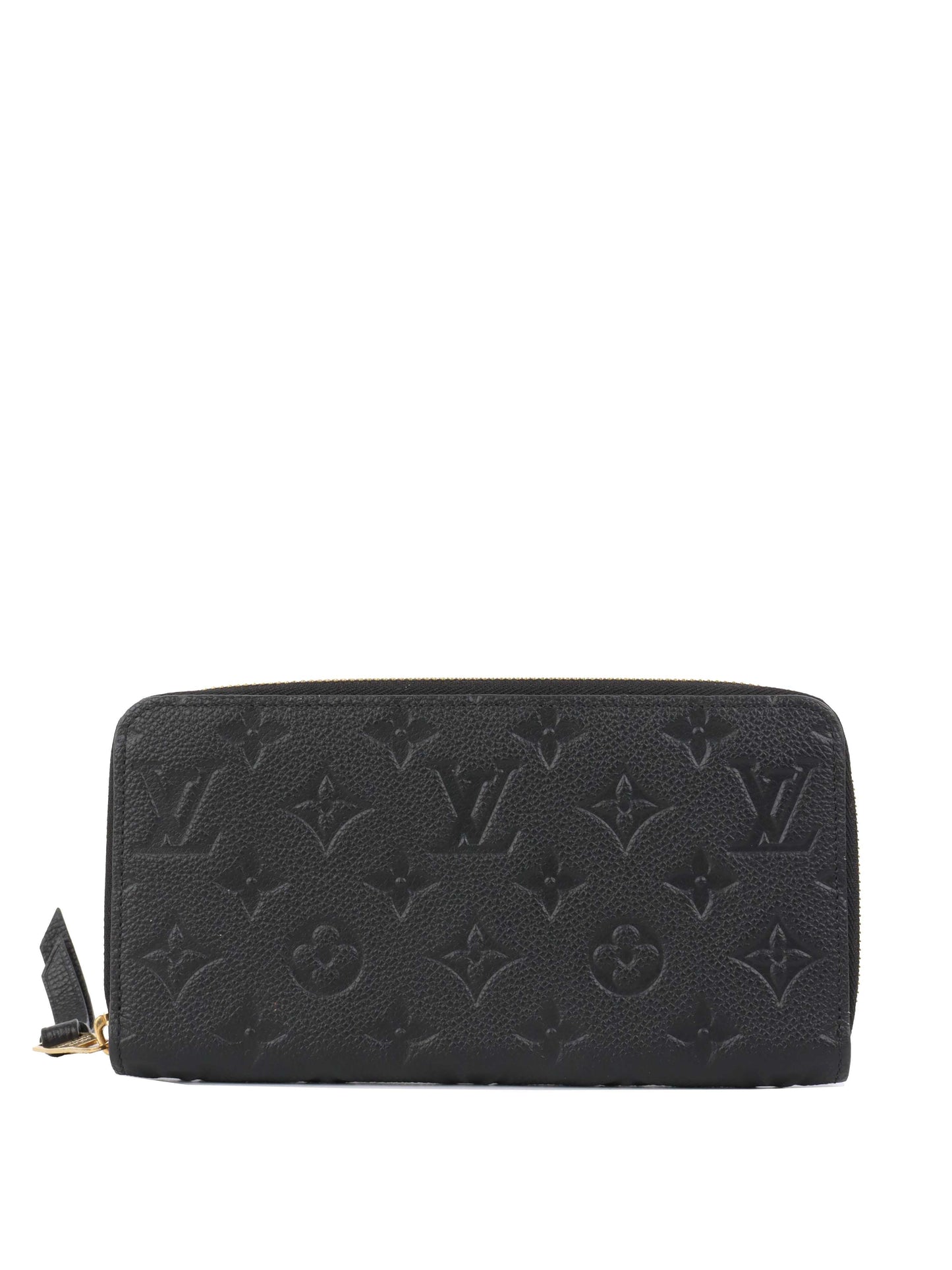 Louis Vuitton Black Empriente Leather Wallet.
