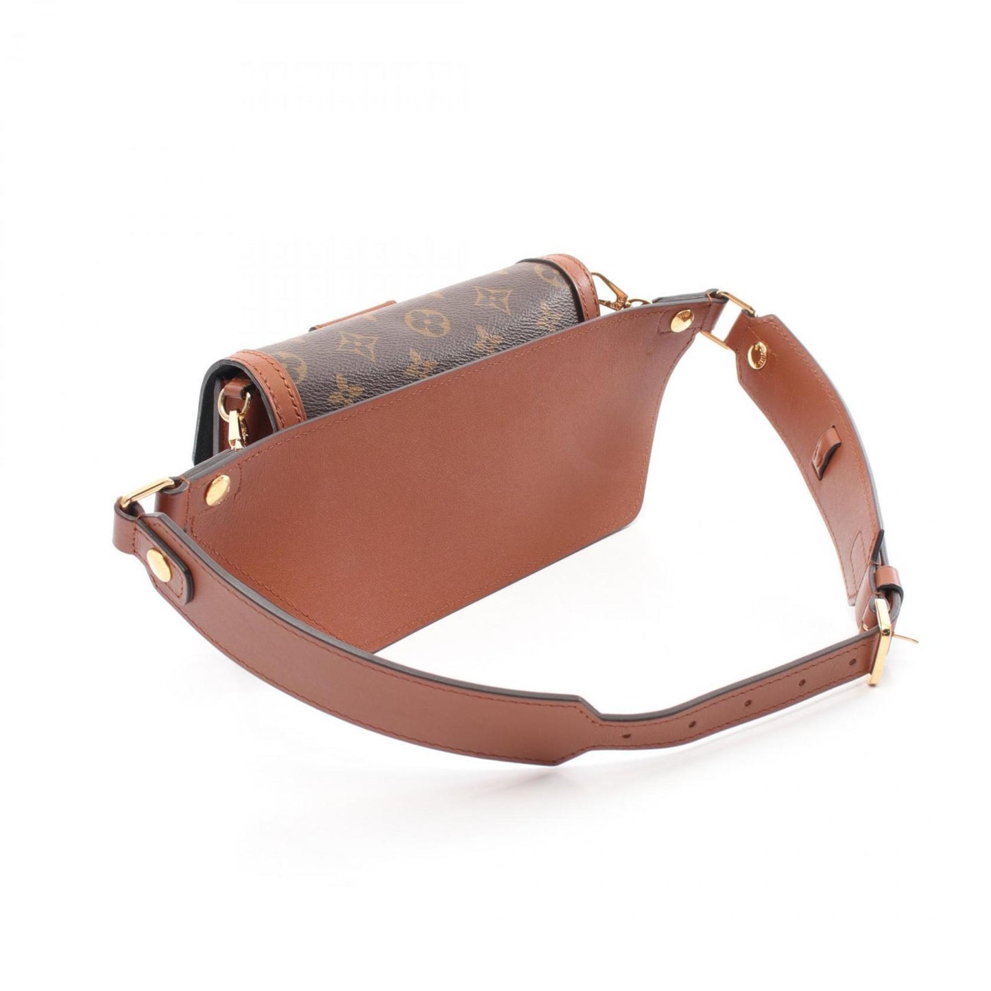 Louis Vuitton  Coated Canvas Leather Fanny Pack