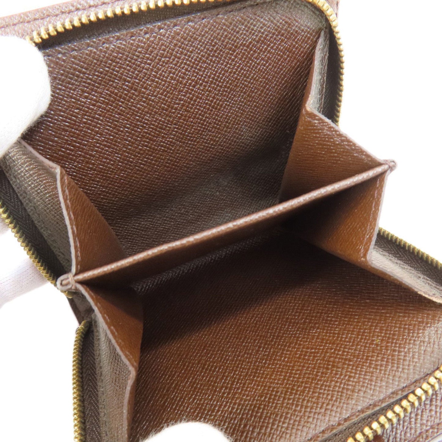 Louis Vuitton Damier Canvas Ebene Damier Canvas Wallet (Bi-Fold)