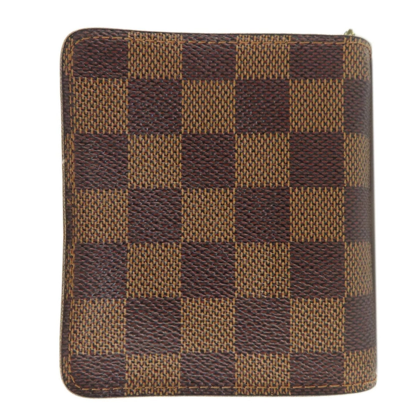 Louis Vuitton Damier Canvas Ebene Damier Canvas Wallet (Bi-Fold)