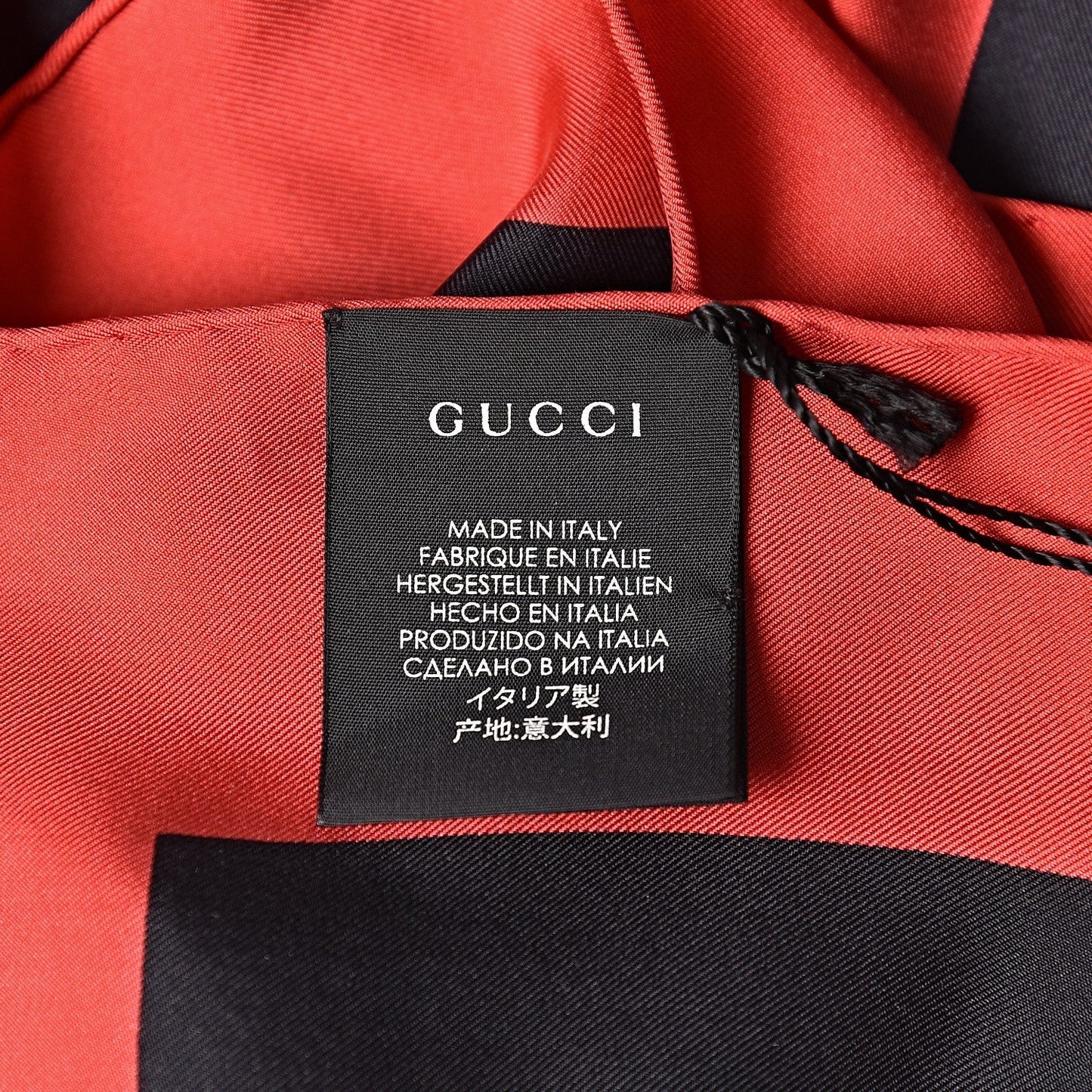 Gucci Future Foulard Scarf in Black
