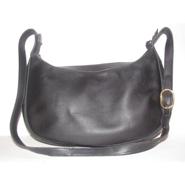 Gucci Xl Vintage Purses Black And Gg Leather Hobo Bag