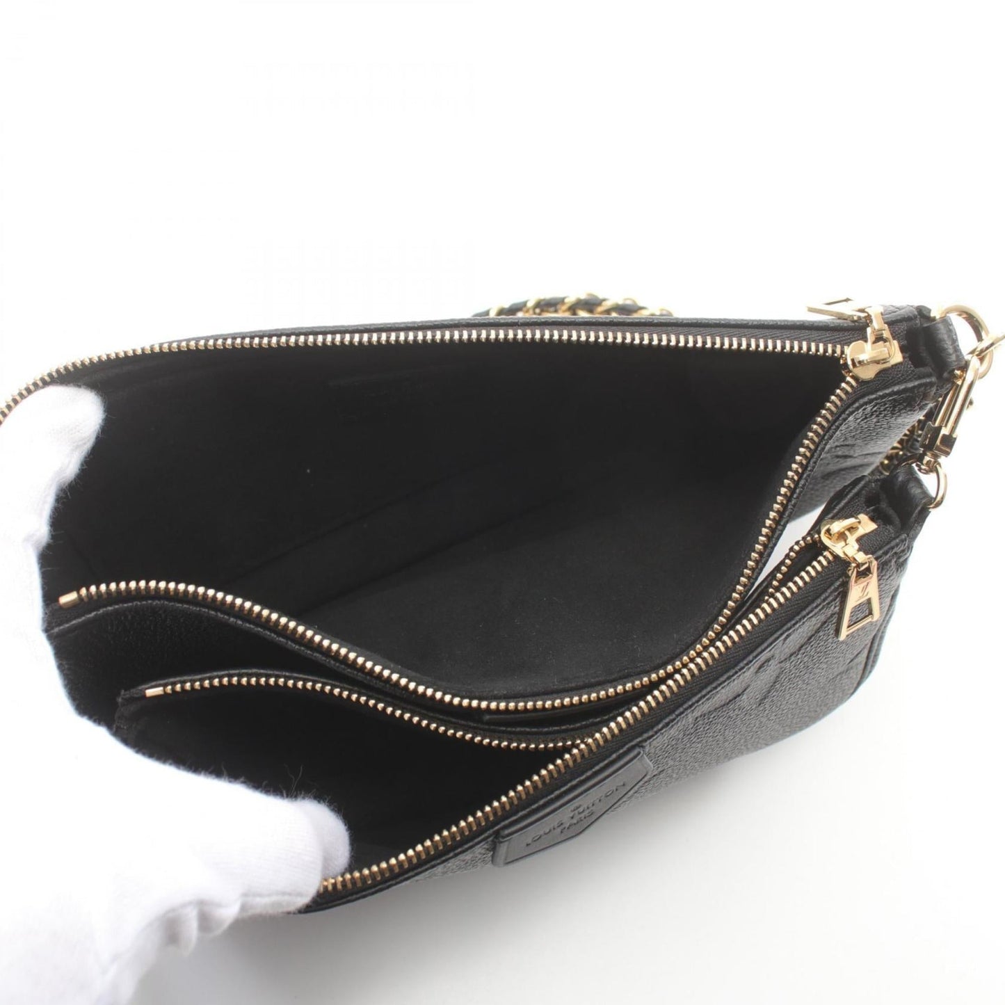 Louis Vuitton  Monogram Empreinte Leather Pochette Shoulder Bag