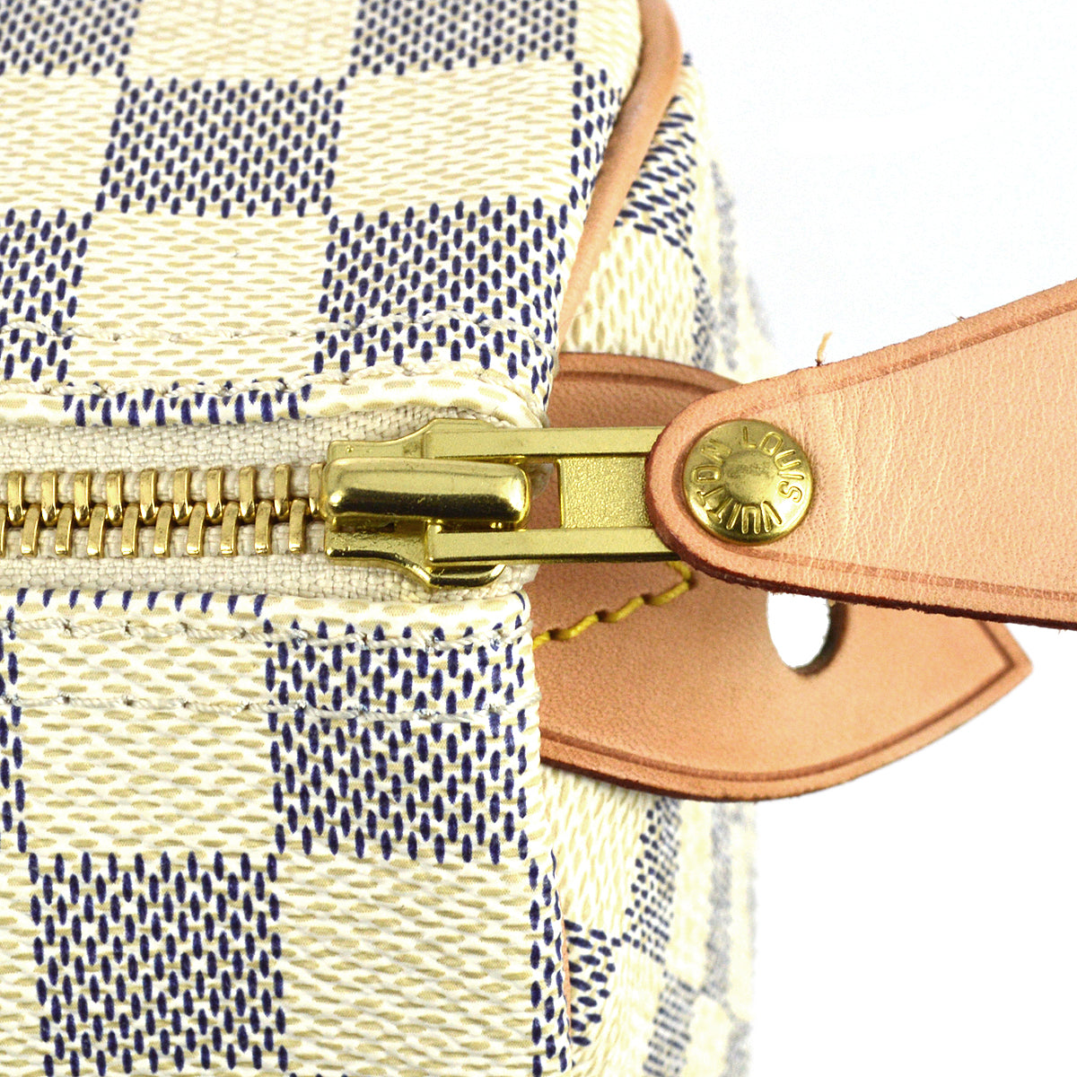 Louis Vuitton 2009 Damier Azur Speedy 25 HandBag N41534