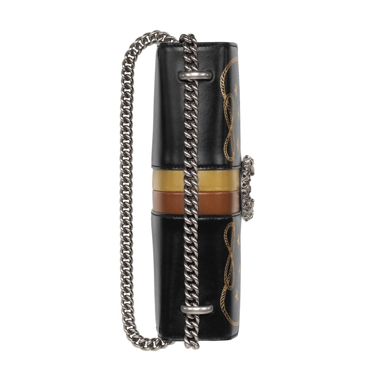 Gucci Small Dionysus Shoulder Bag in Black