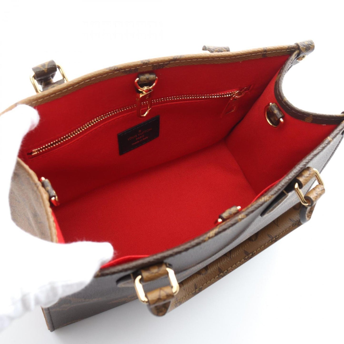 Louis Vuitton   Monogram Reverse Coated Canvas Handbag