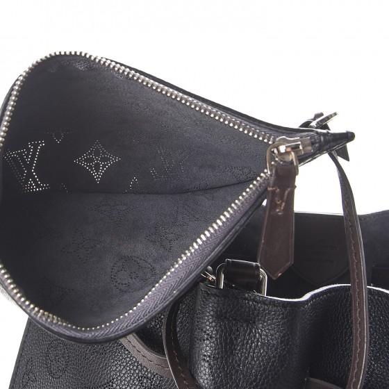Louis Vuitton Girolata Handbag Mahina Noir