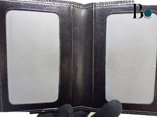 Louis Vuitton Black Patent leather Porte photo wallet accessories