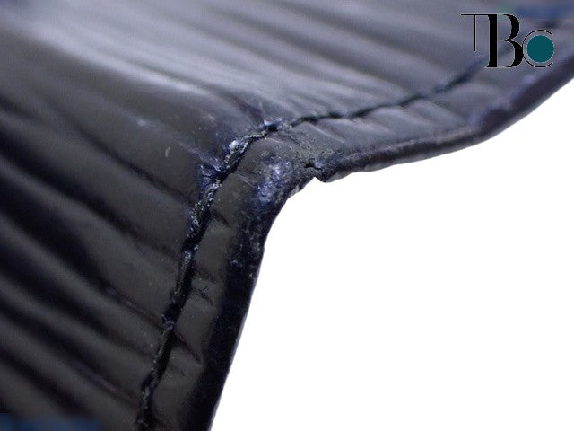 Louis Vuitton Black Patent leather Porte photo wallet accessories