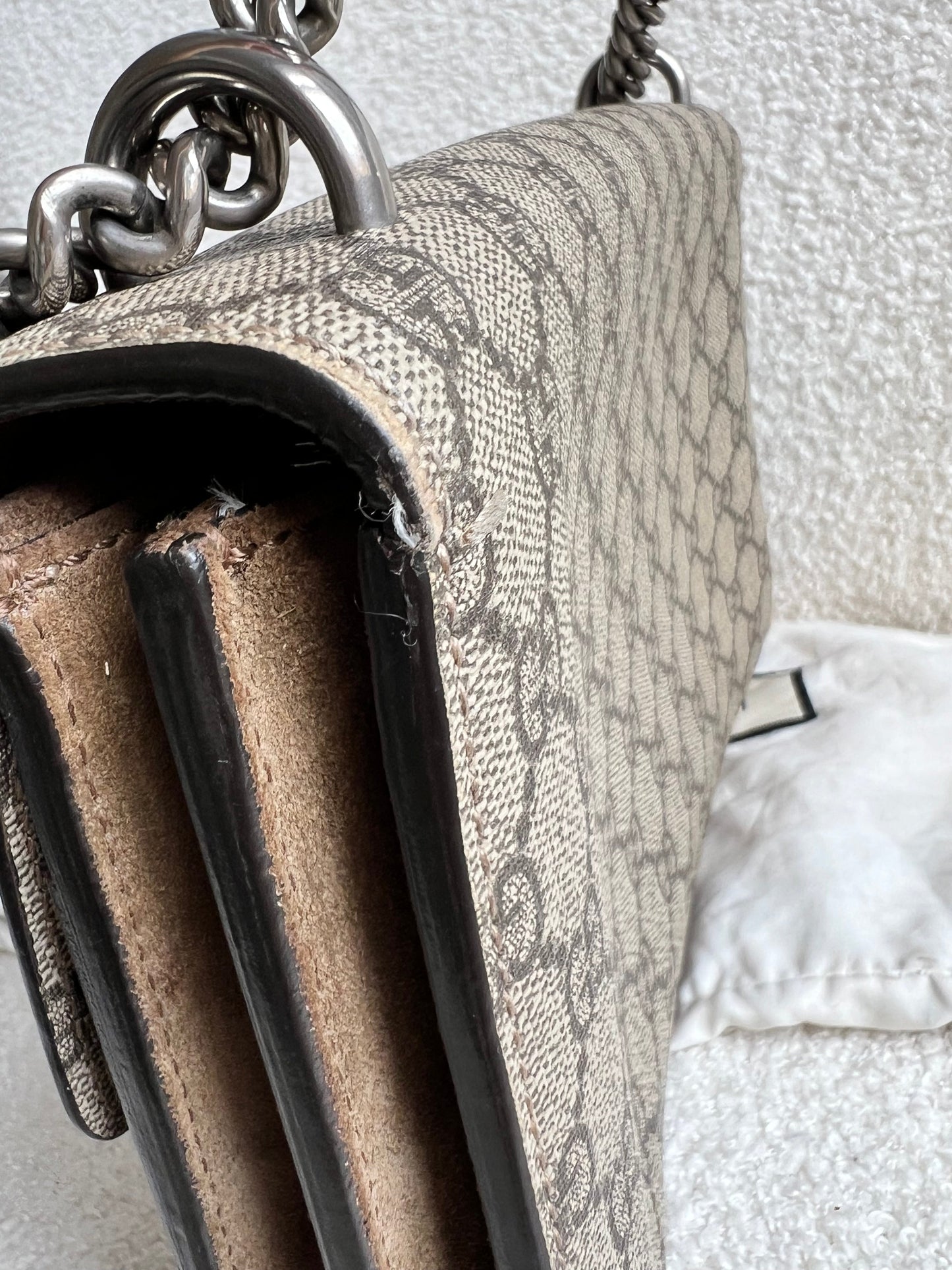Gucci Dionysus GG Supreme Small Shoulder Bag (RRP £2,400)