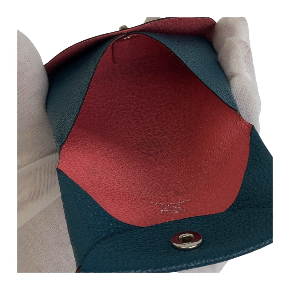HERMES Coin case Shave Veil Bosphore Bastia Verso