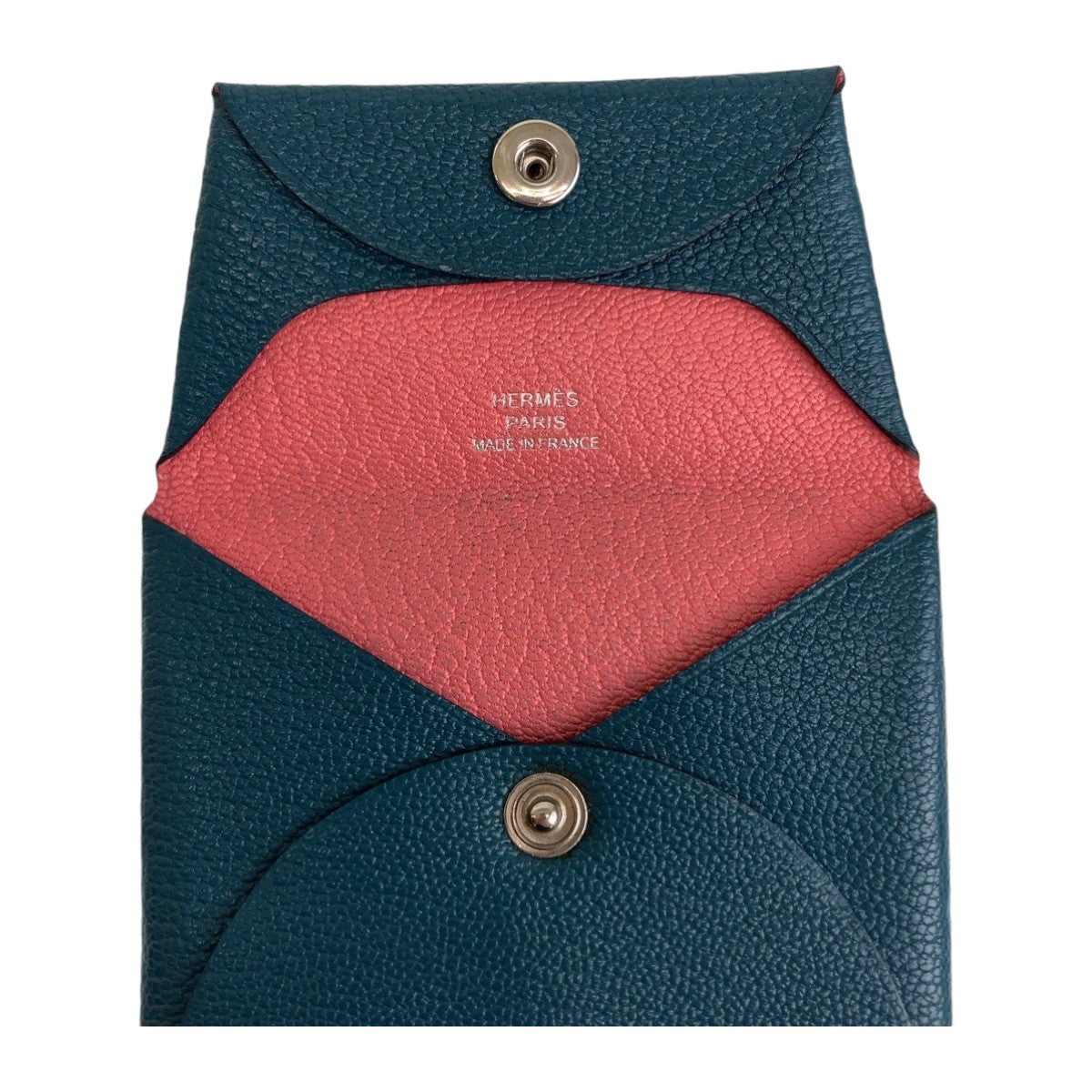 HERMES Coin case Shave Veil Bosphore Bastia Verso