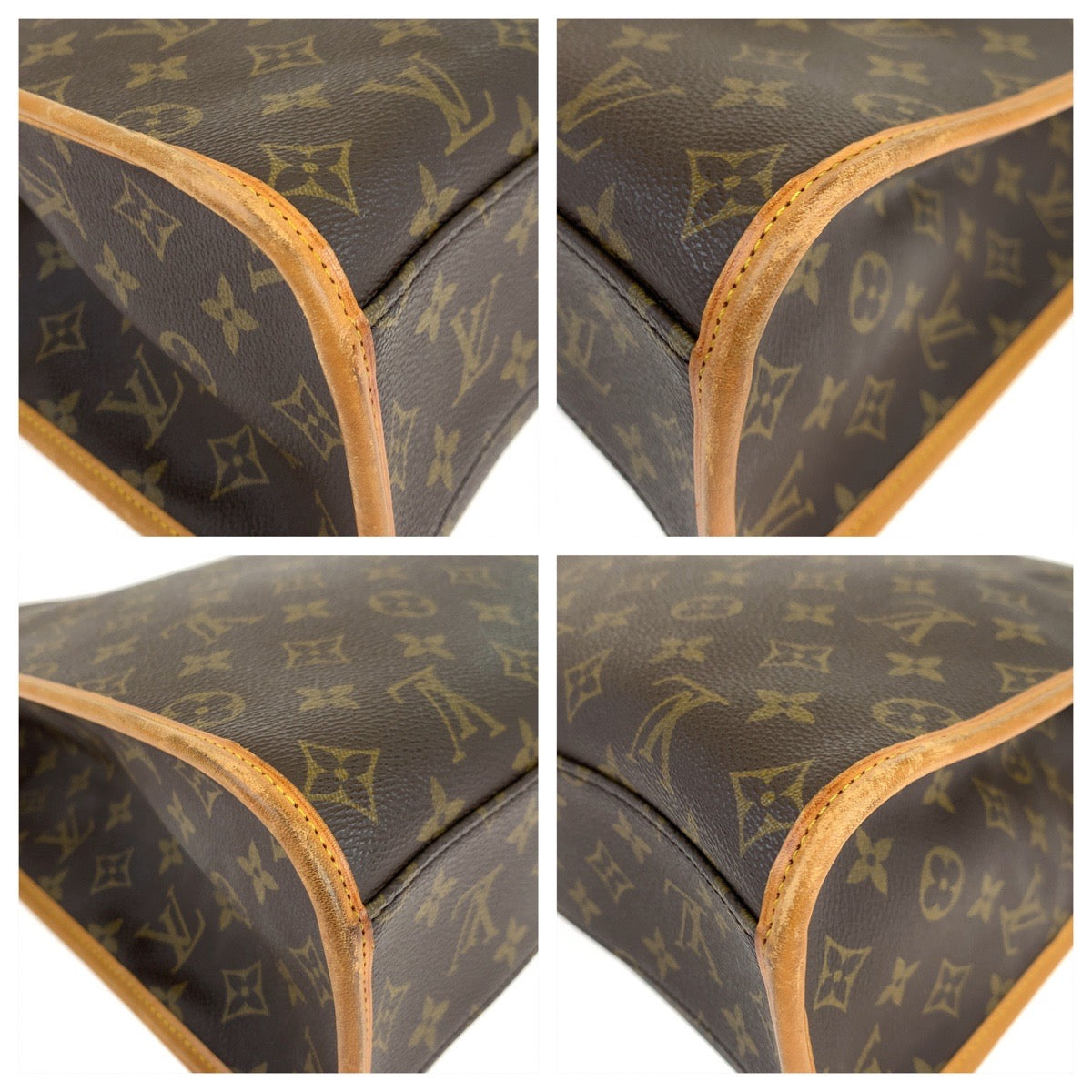 LOUIS VUITTON Business bag M51120 PVC Brown Business Bag 2way Crossbody Shoulder Bag Unisex Monogram Beverly MM mens Used