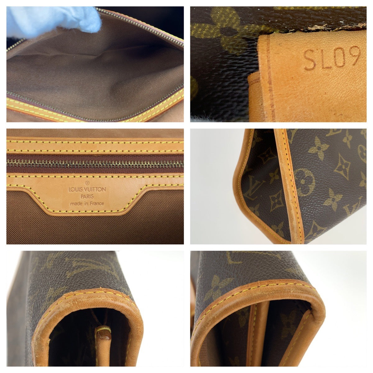 LOUIS VUITTON Business bag M51120 PVC Brown Business Bag 2way Crossbody Shoulder Bag Unisex Monogram Beverly MM mens Used