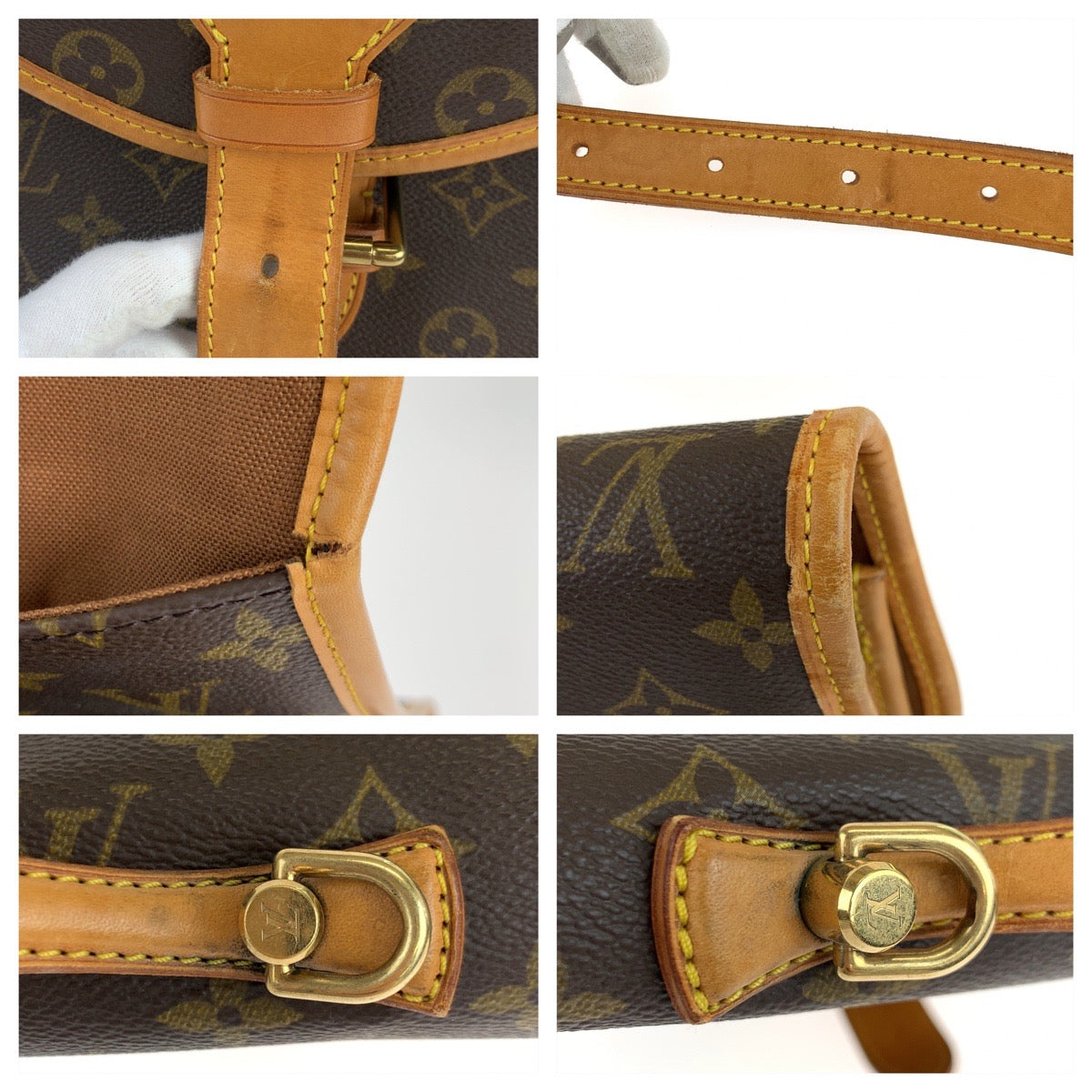 LOUIS VUITTON Business bag M51120 PVC Brown Business Bag 2way Crossbody Shoulder Bag Unisex Monogram Beverly MM mens Used