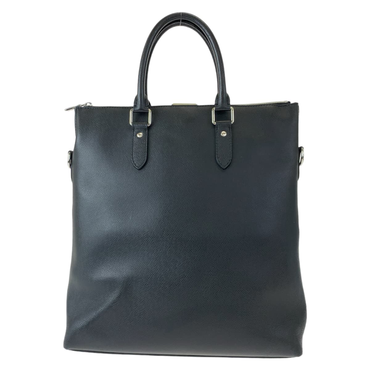 LOUIS VUITTON Business bag M33433 Taiga Noir black black Tote Bag Business bag Taiga Anton Tote mens Used