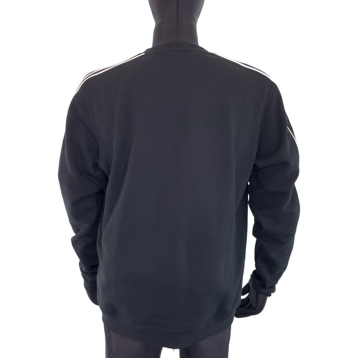 HERMES sweat H167515HA013XL cotton black black white white Sweatshirt, fleece lining 22AW RunH mens L Used