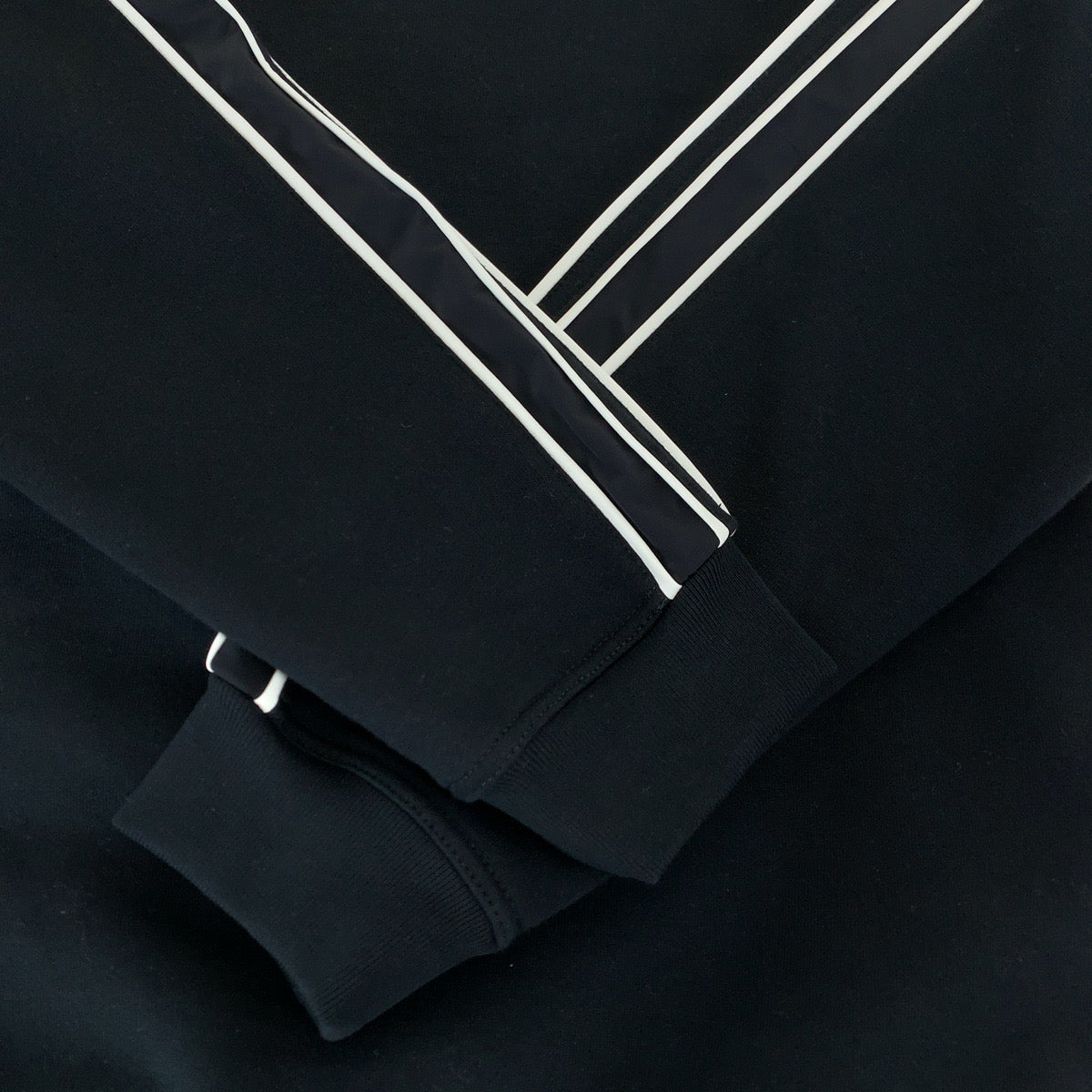 HERMES sweat H167515HA013XL cotton black black white white Sweatshirt, fleece lining 22AW RunH mens L Used