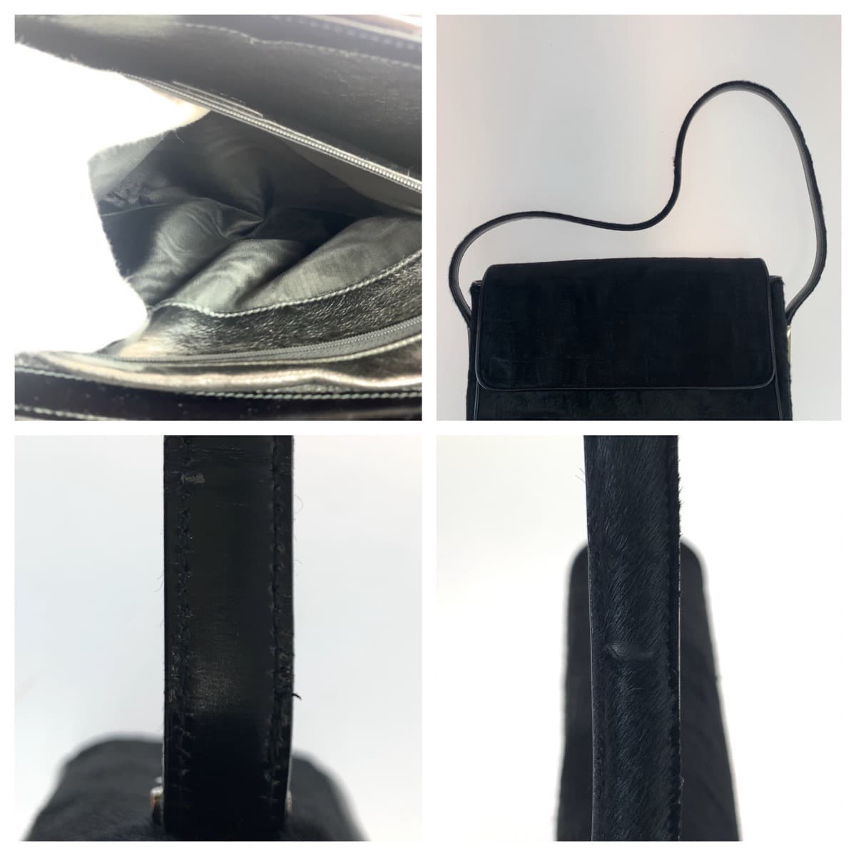GUCCI Shoulder Bag 001 1274 1757 Harako black Shoulder Bag Old Gucci Women Used