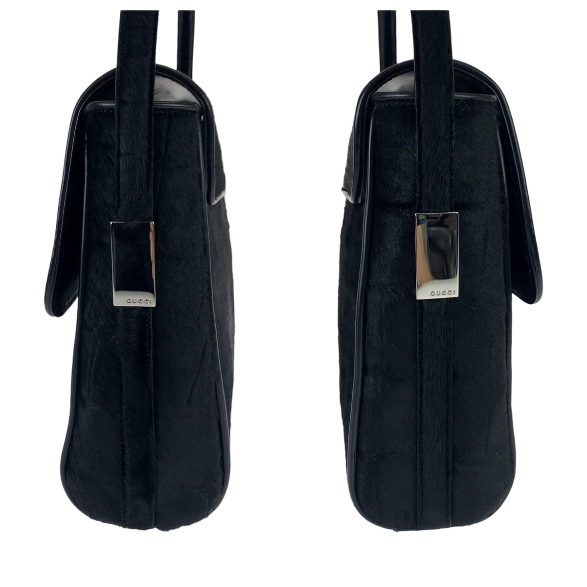 GUCCI Shoulder Bag 001 1274 1757 Harako black Shoulder Bag Old Gucci Women Used
