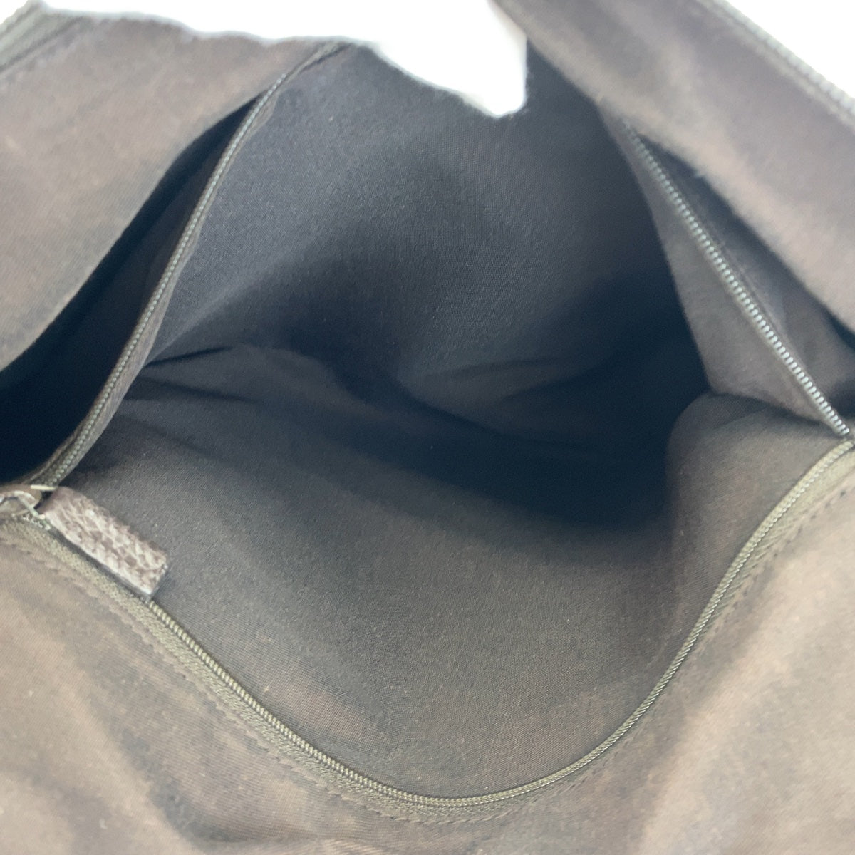 GUCCI Shoulder Bag 293581 GG canvas, leather Brown Silver Metal Hobo Shoulder Bag Handbag Abbey GG pattern Women Used