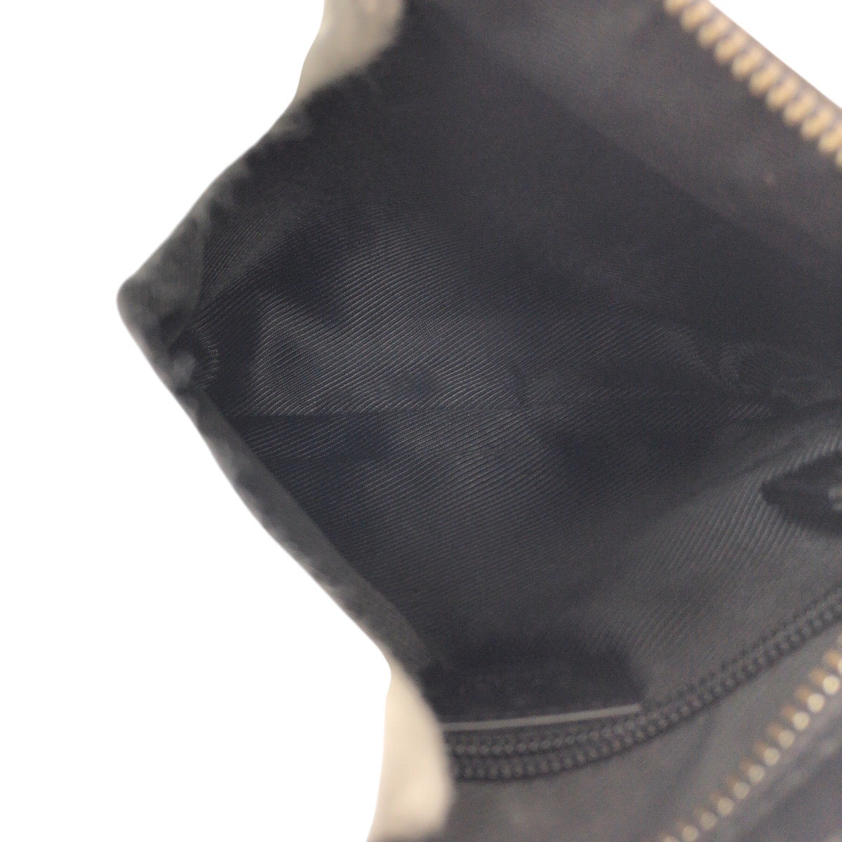 GUCCI Shoulder Bag 92562 GG canvas, leather Black SilverMetal Shoulder Bag pochette mens Used