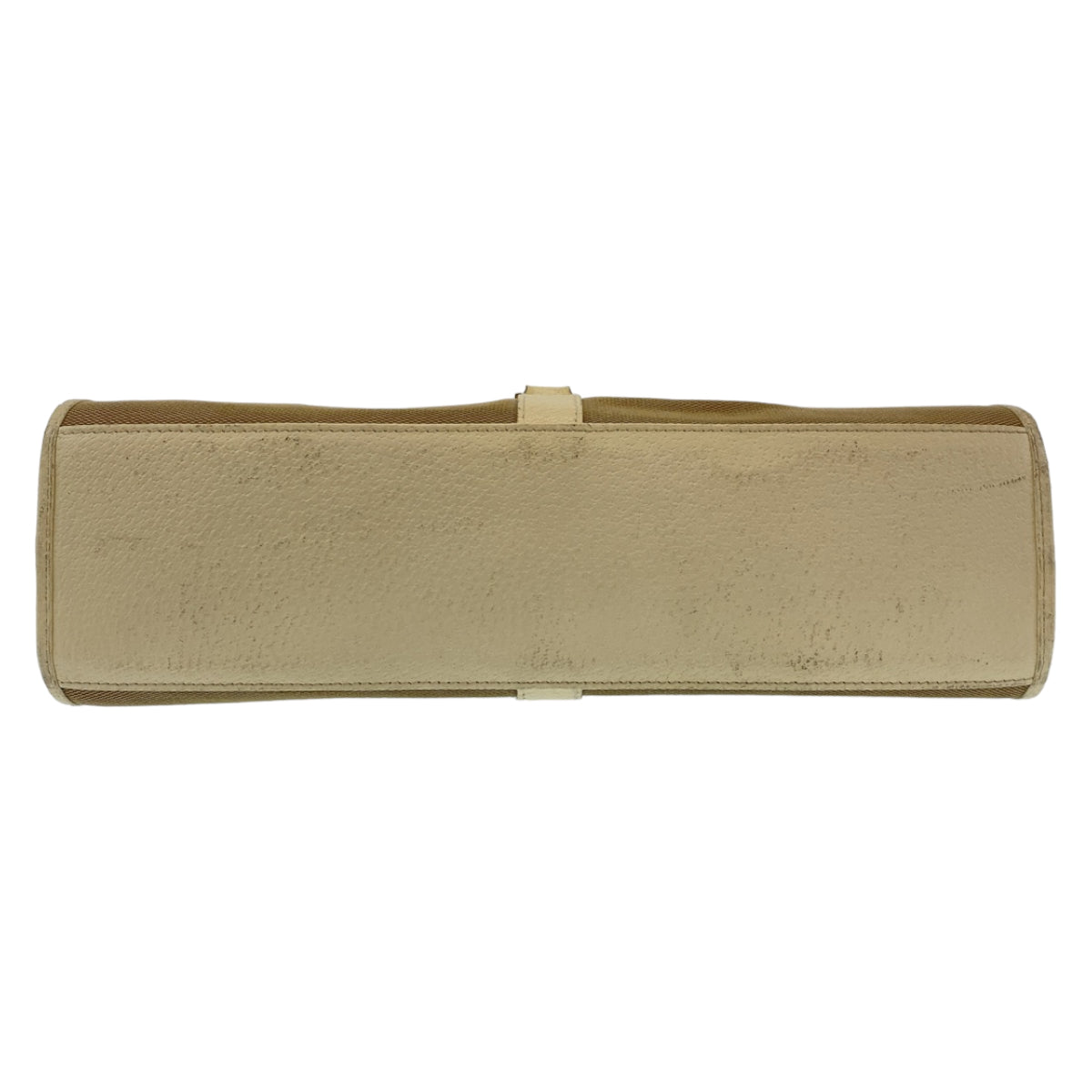 GUCCI Shoulder Bag 002 1067 canvas Beige White SilverMetal Shoulder Bag handbag Jackie Women Used
