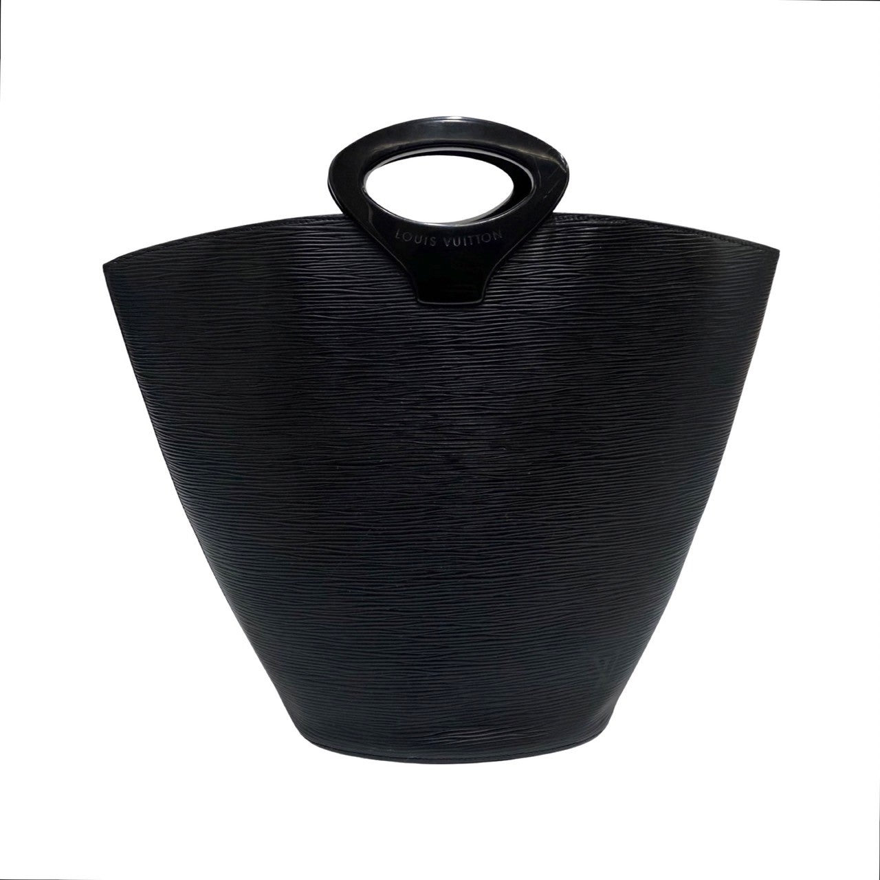 LOUIS VUITTON Handbag leather black Epi Noctumble