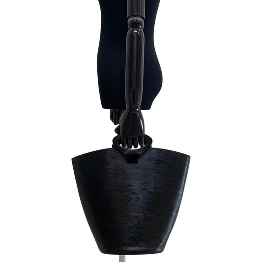 LOUIS VUITTON Handbag leather black Epi Noctumble
