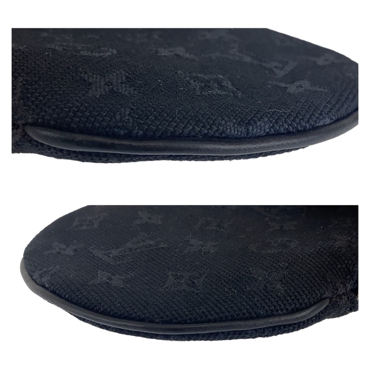 LOUIS VUITTON Coin case M92450 canvas Dark navy Monogram Portonet Ron