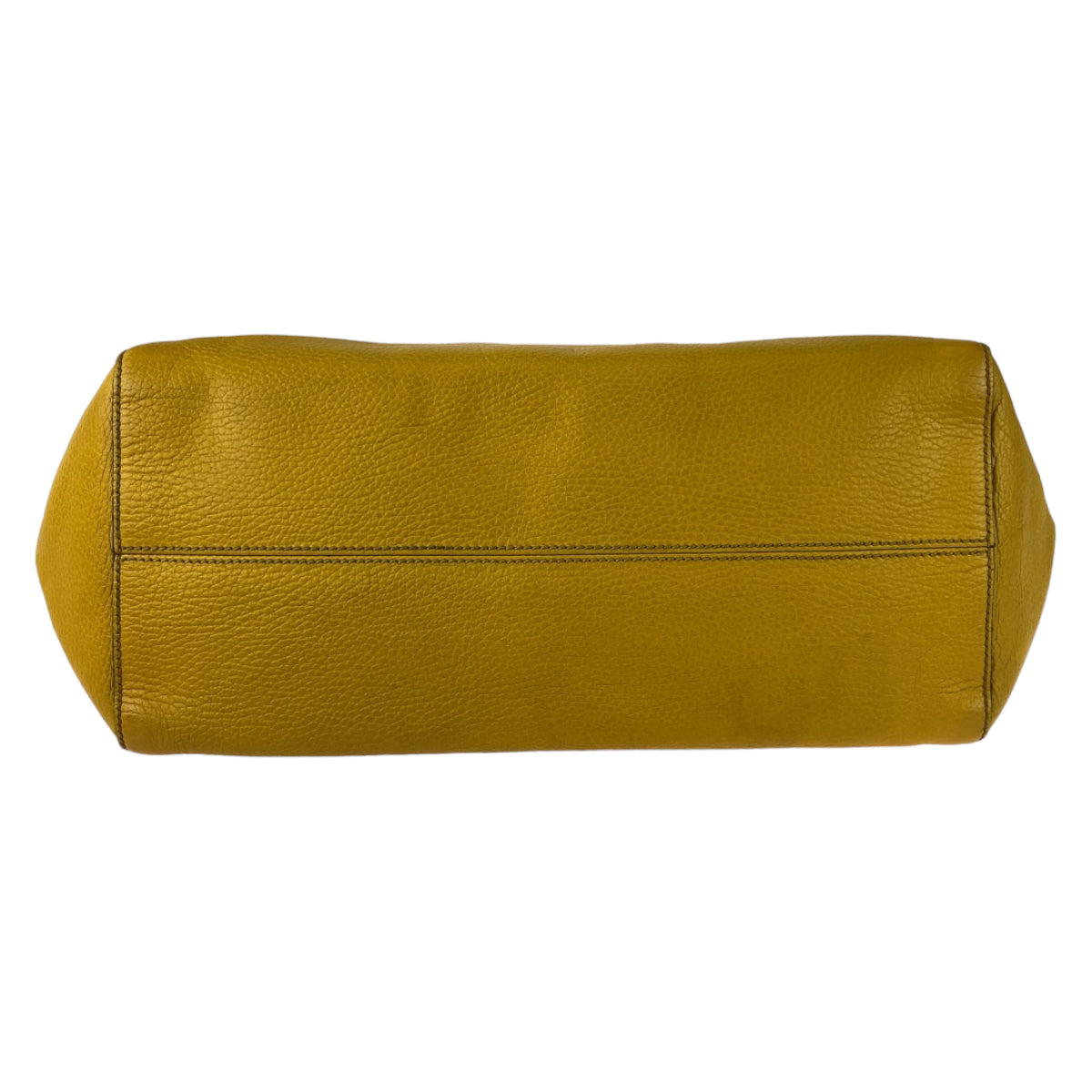 GUCCI Tote Bag 354397 leather Yellow Gold Metal Tote Bag Shoulder Bag A4 Storage Swing Women Used