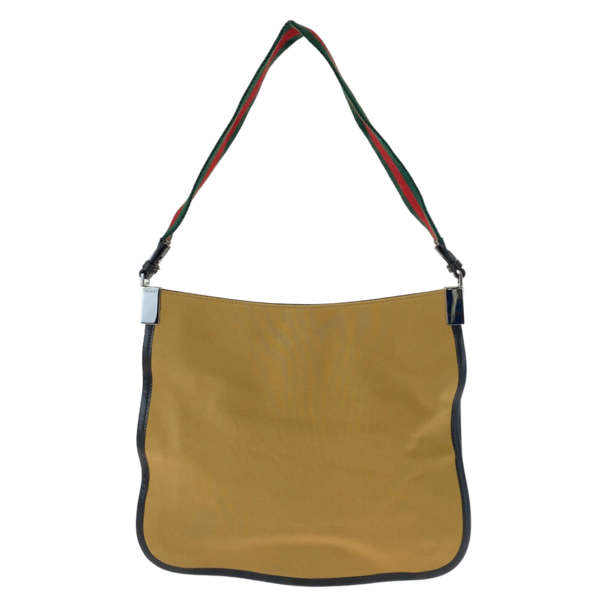 GUCCI Shoulder Bag 001 4321 2684 canvas Beige SilverMetal Sherry line Women Used
