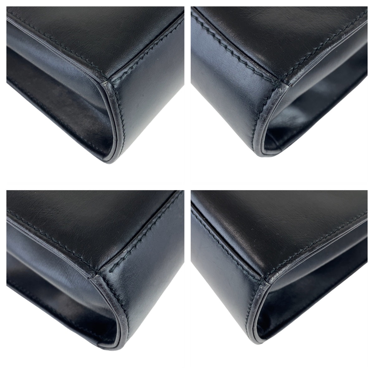 GUCCI Shoulder Bag 004.33.0450 leather Black GoldMetal Crossbody Shoulder Bag Pochette Old Gucci Ready lock Women Used