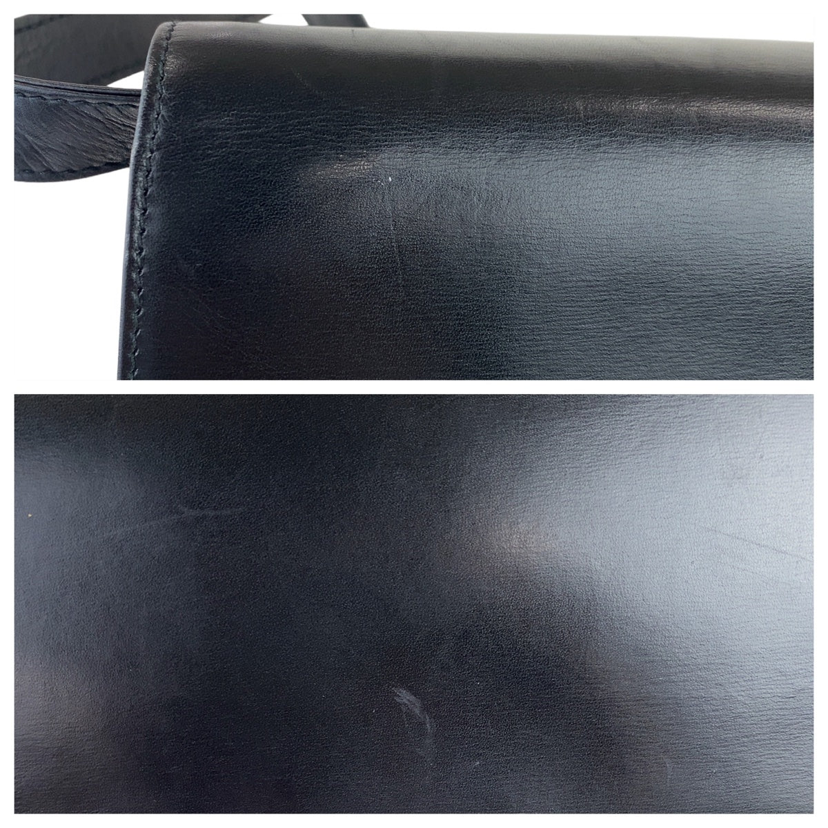 GUCCI Shoulder Bag 004.33.0450 leather Black GoldMetal Crossbody Shoulder Bag Pochette Old Gucci Ready lock Women Used
