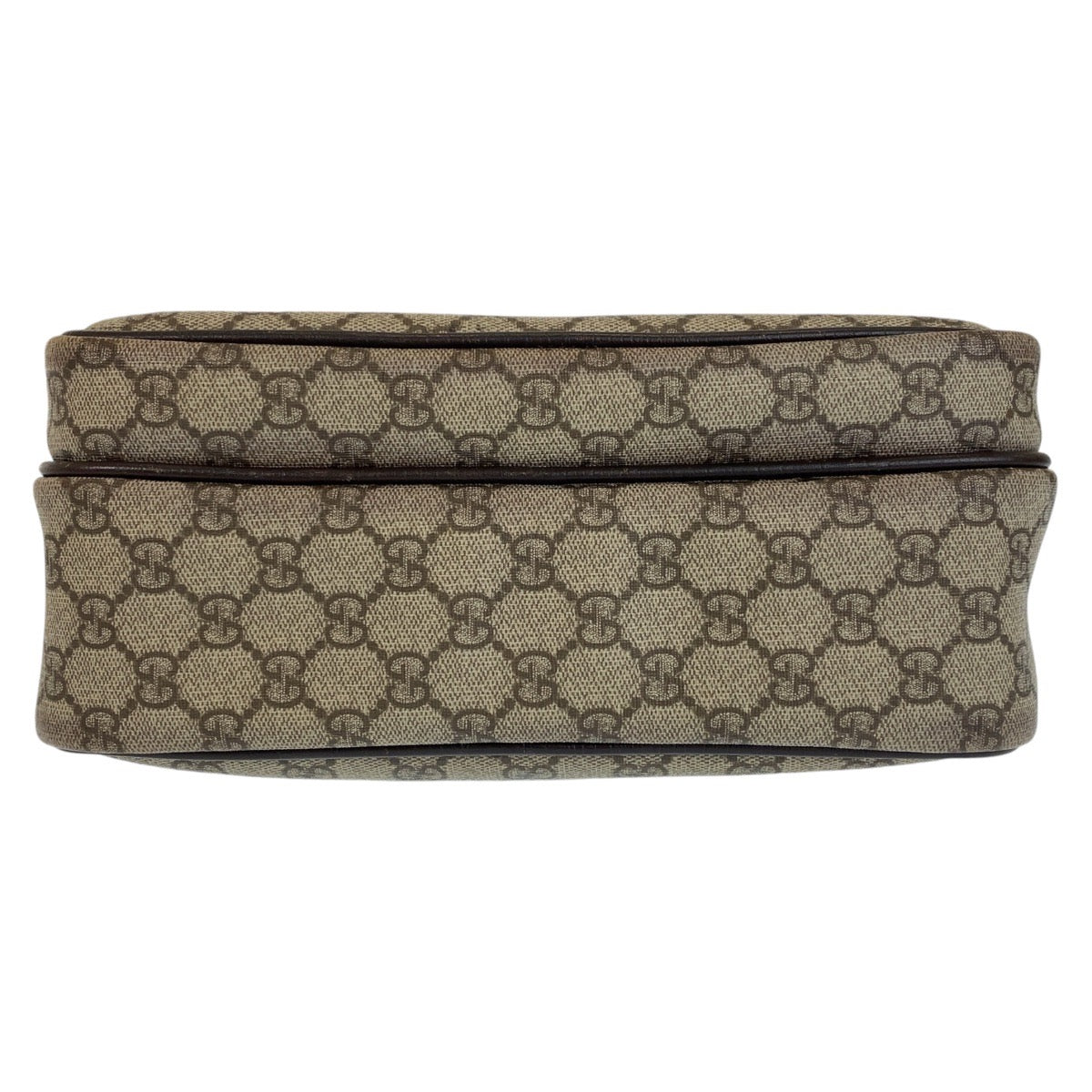 GUCCI Shoulder Bag 114531 GG Supreme canvas, leather Brown Silver Metal Crossbody Shoulder Bag Pochette Women Used